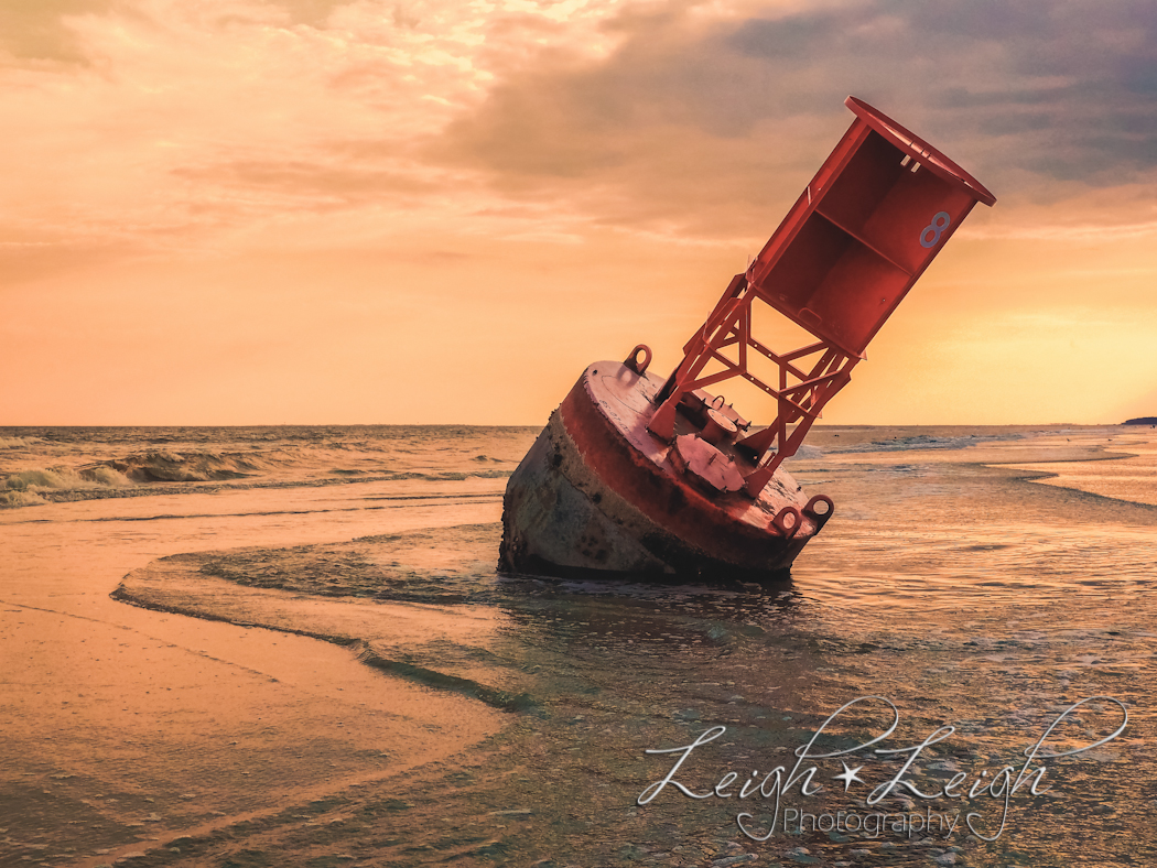 buoy on beach