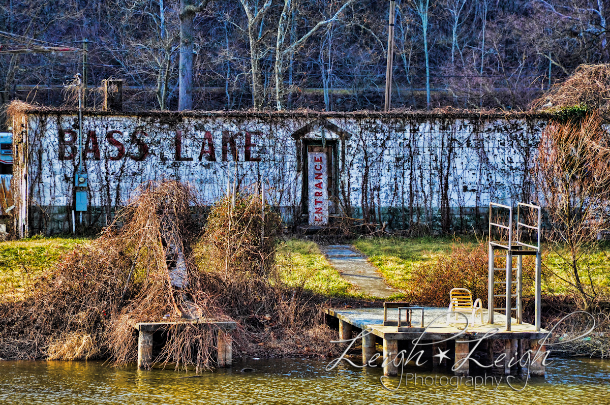 Bass Lake - overgrown and abandoned 
