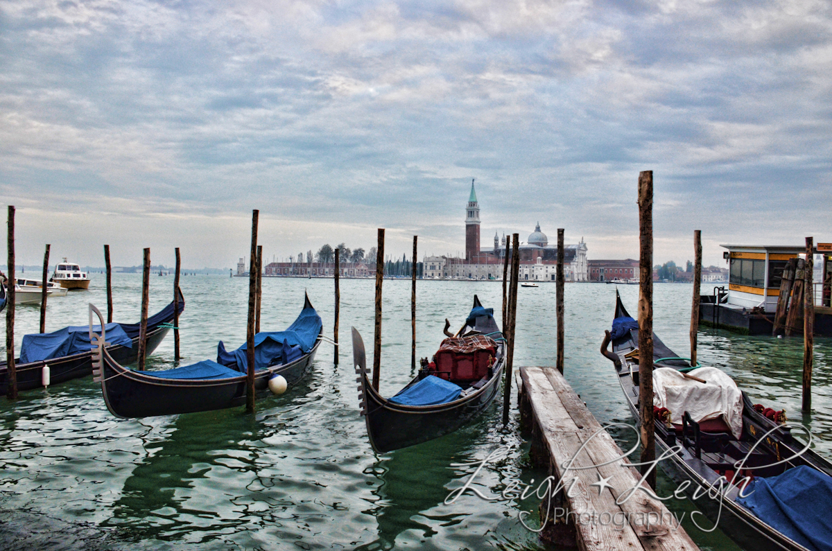 docked gondolas