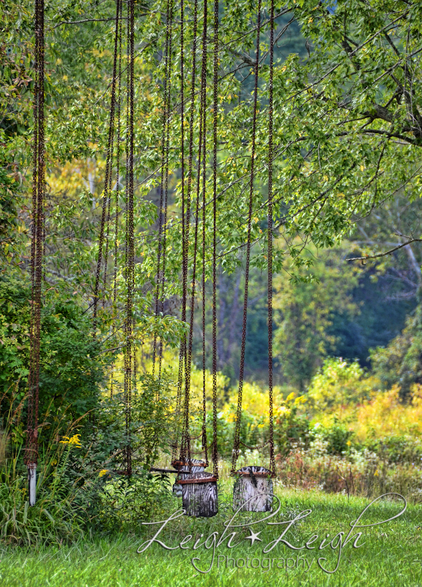 old swing carnival ride