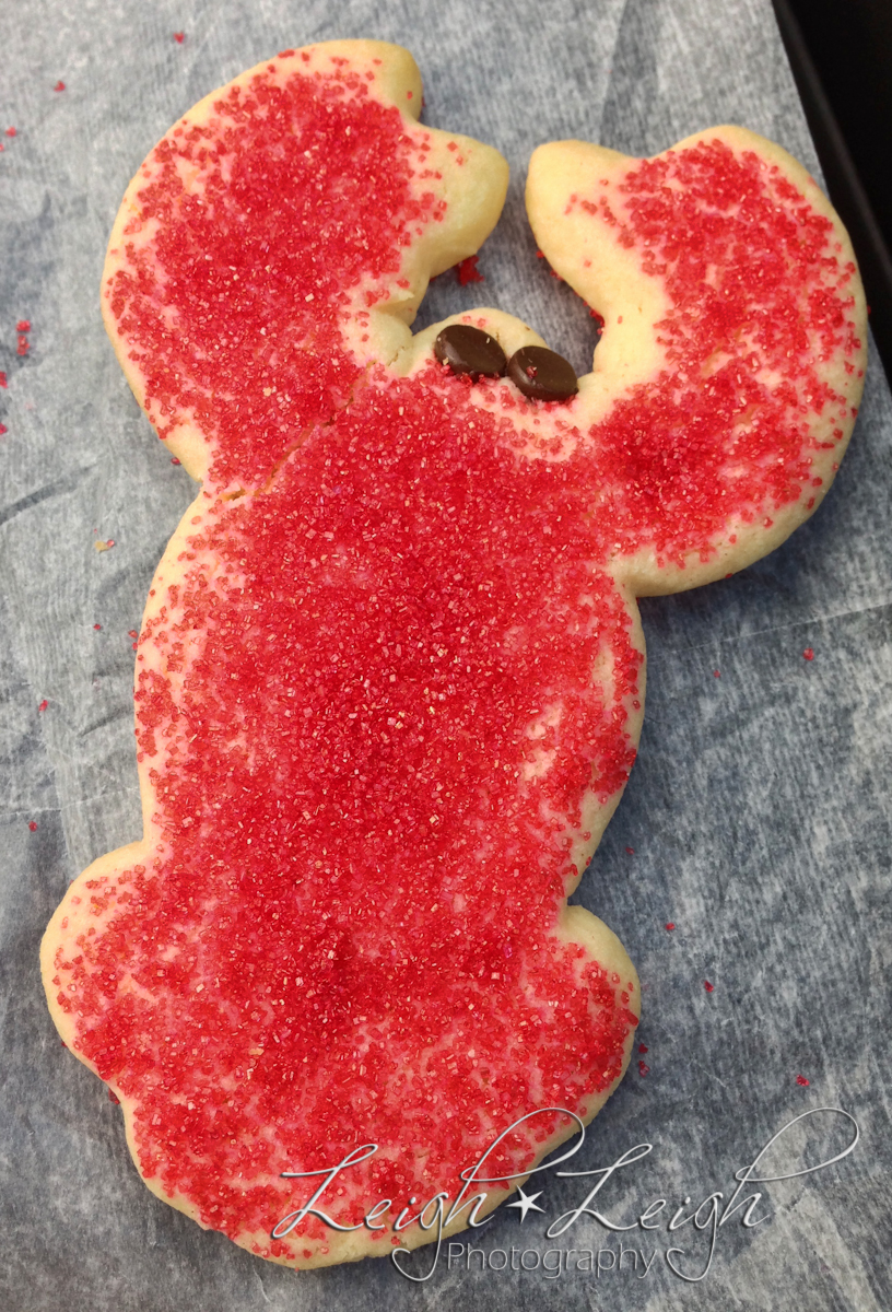 Lobster sugar cookie