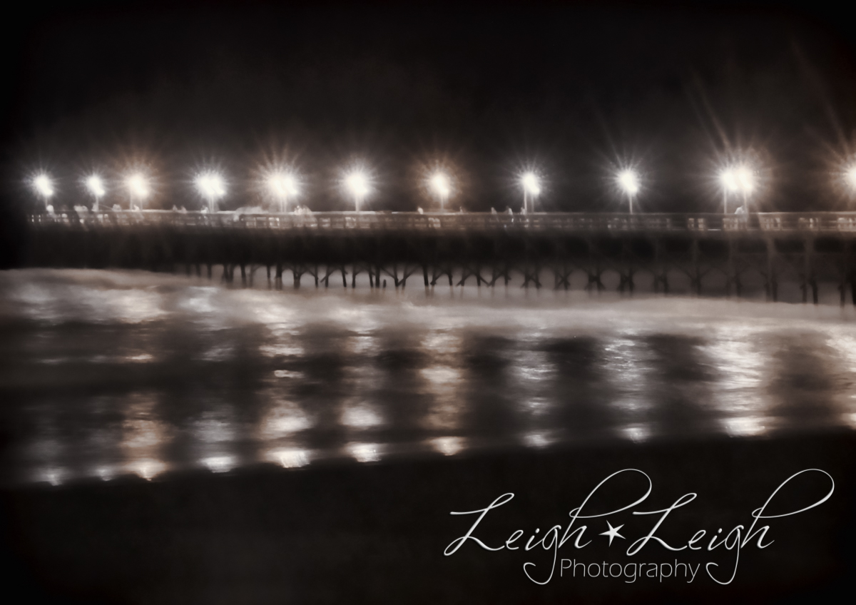 pier at night