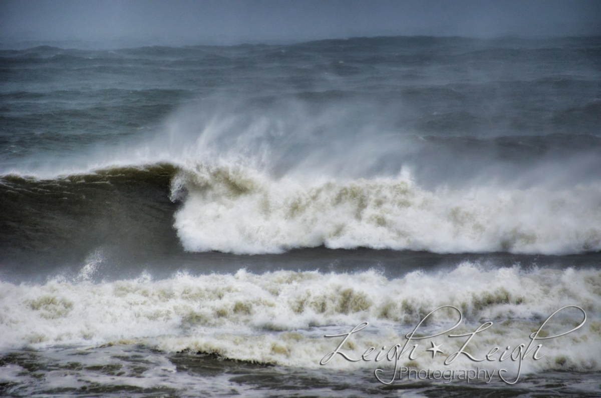 ocean wave in storm