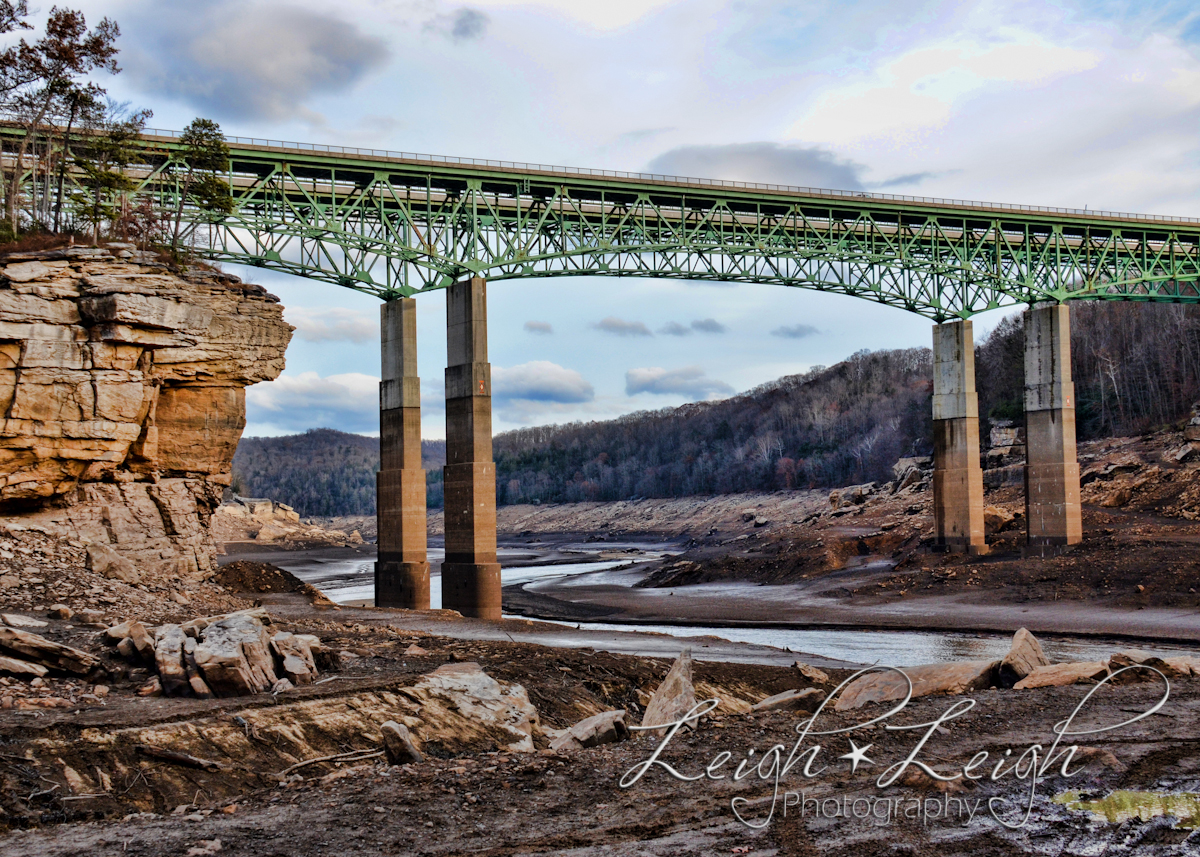 Summersville Lake Drained