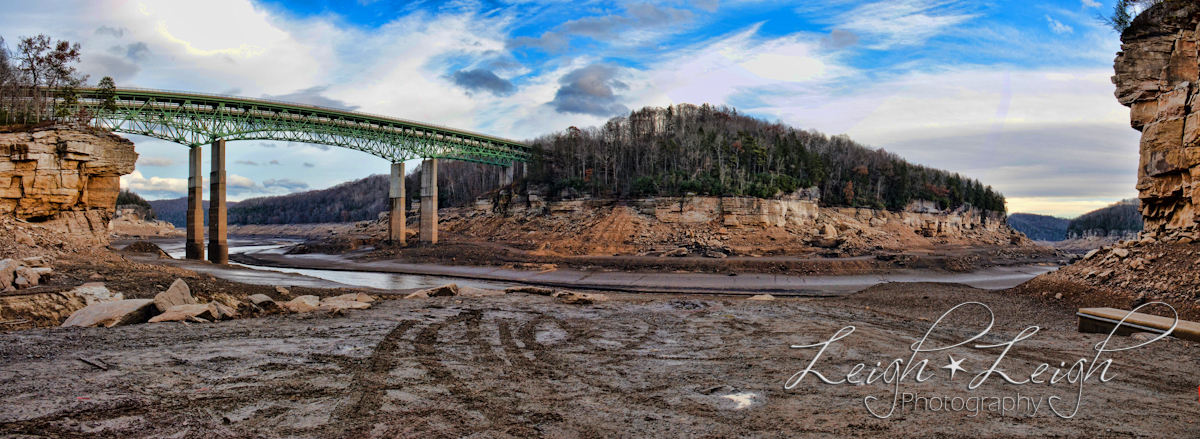 Summersville Lake Drained
