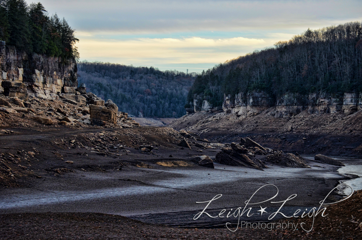 Summersville Lake Drained
