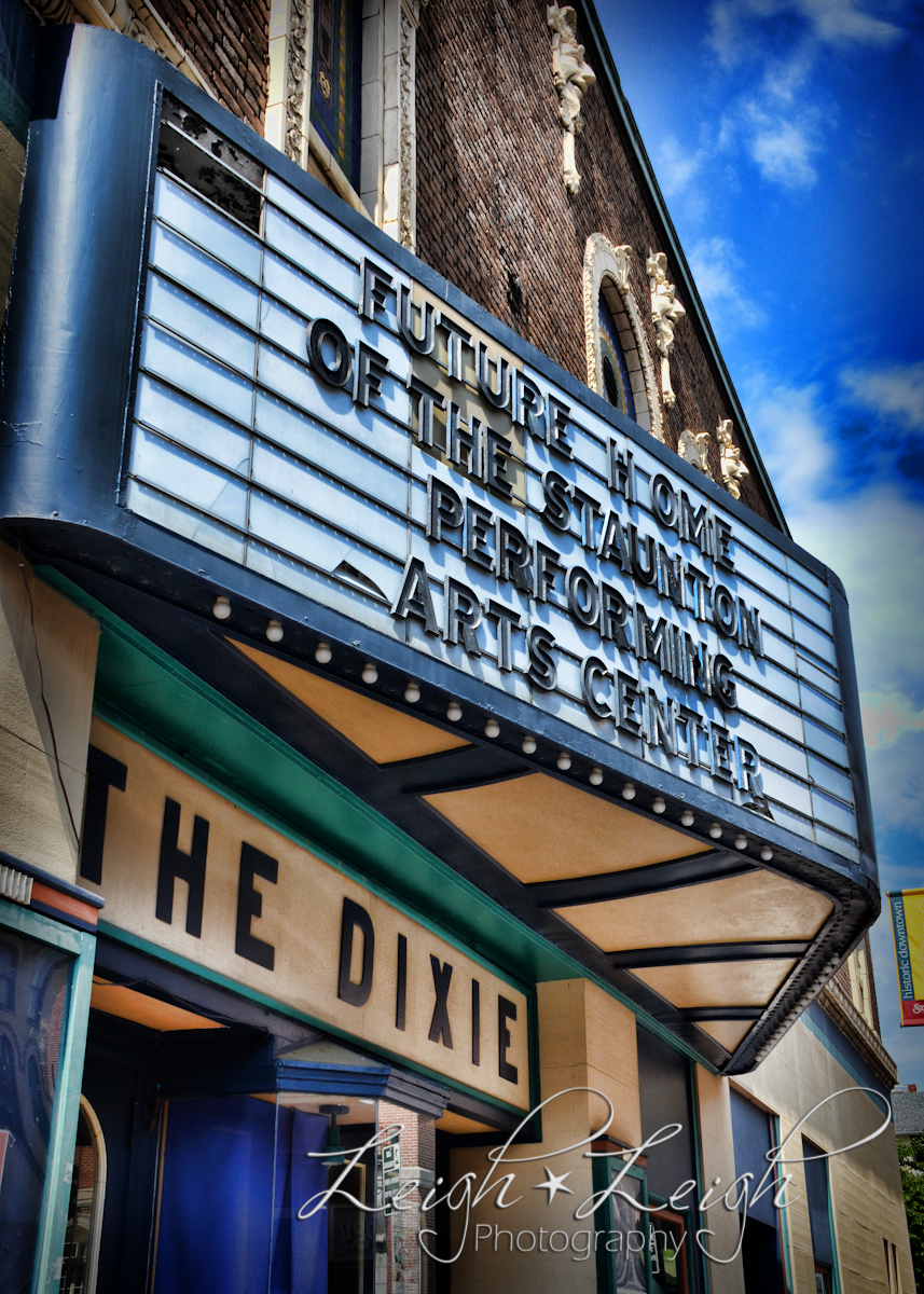 movie theater sign