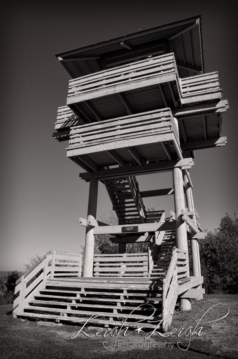 lookout tower at Pipestem