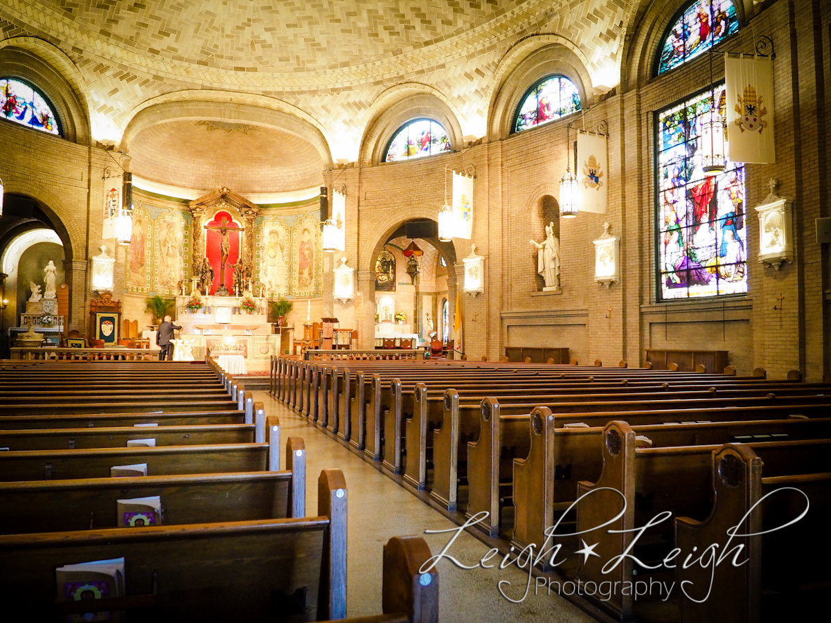 inside of church