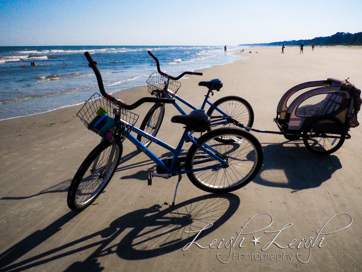 bikes on beach