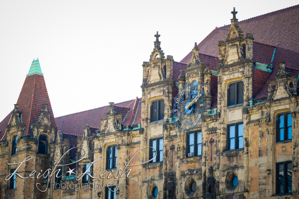 old building with clock