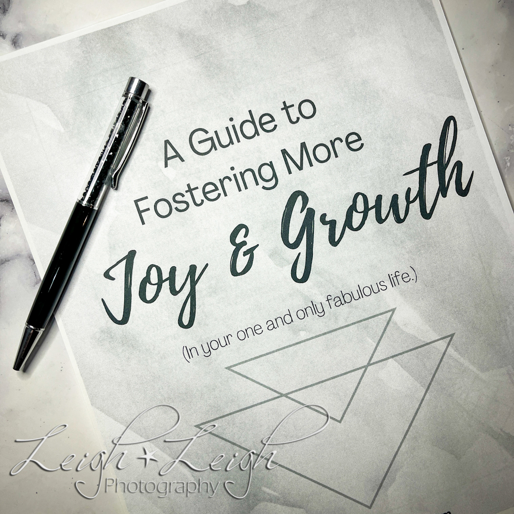 picture of pen and Guide to Fostering More Joy and Growth