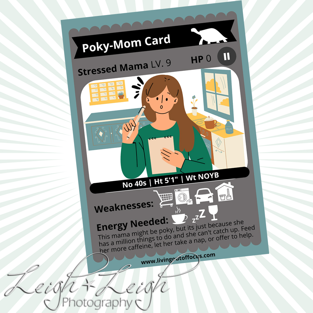 Silly Poky-Mom Card Graphic