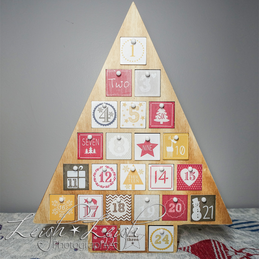 Wooden Advent Tree