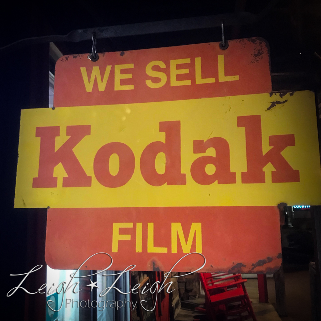 kodak film sign