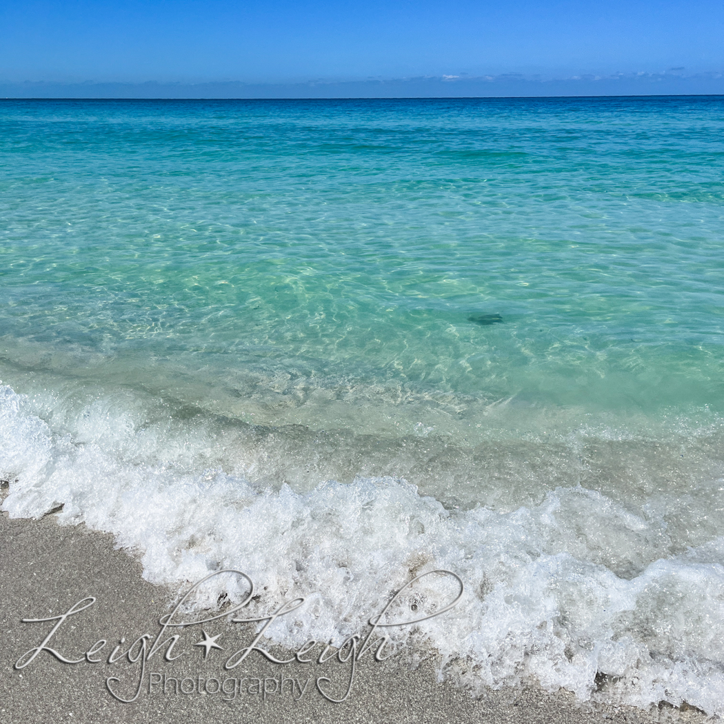 waves on beach