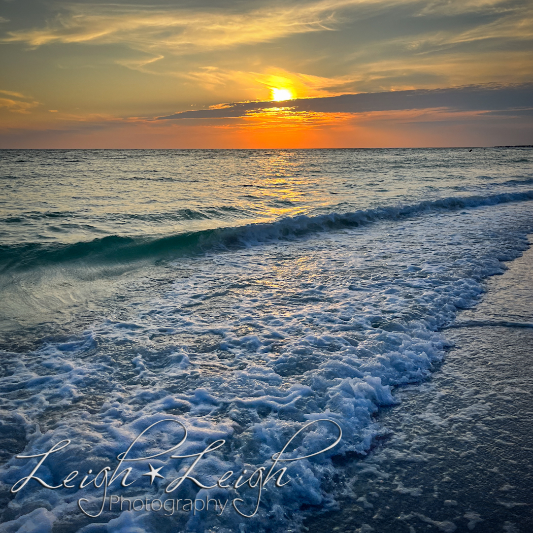 beach at sunset