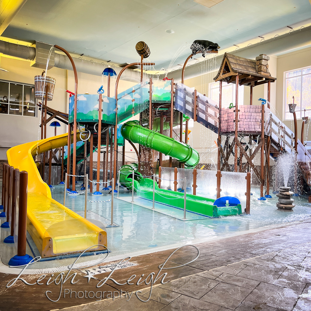 splash pad inside hotel