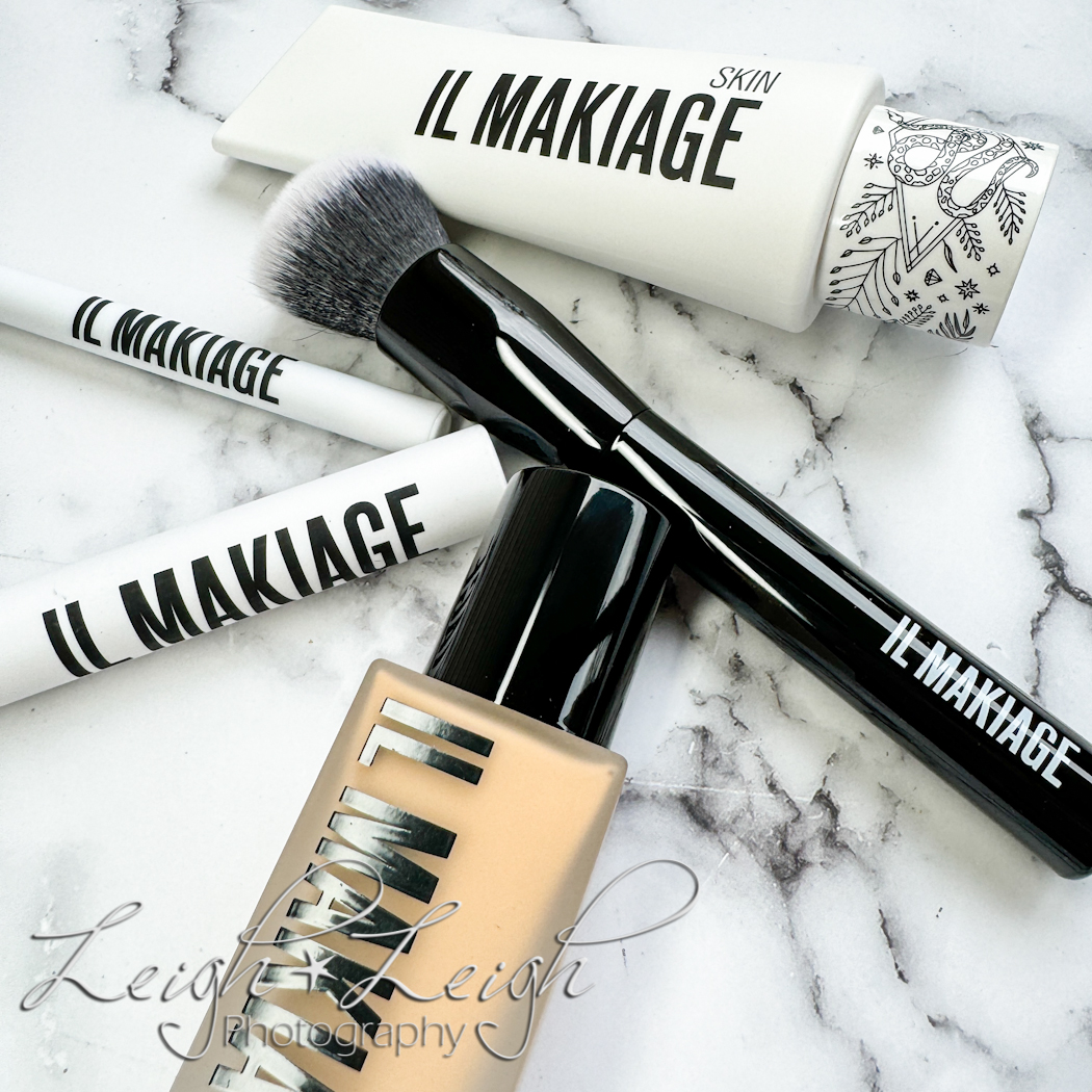 flat-lay image of IL MAKIAGE products
