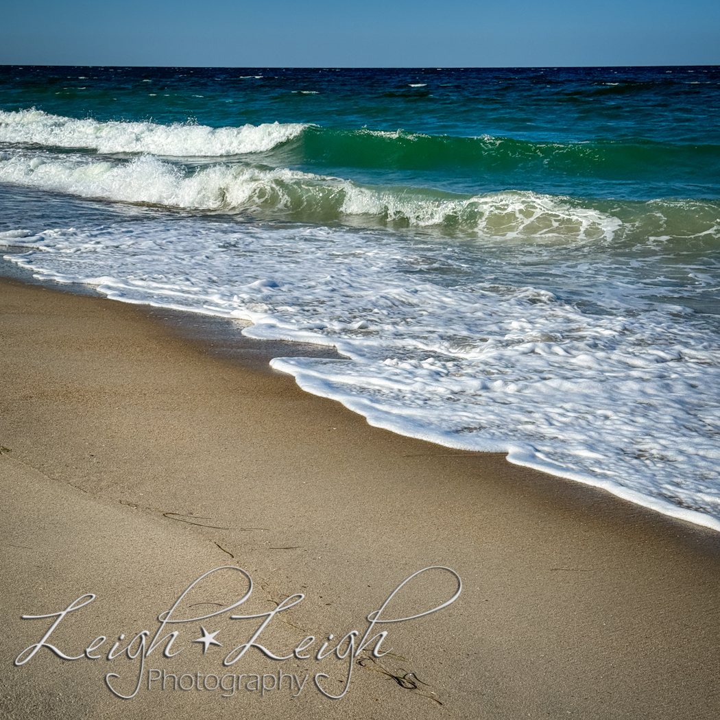 ocean waves and shore