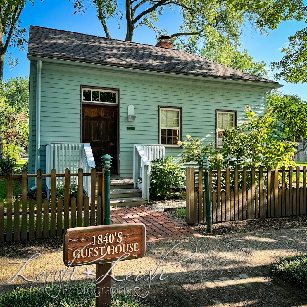 Small 1840s Guest House, New Harmony, IN