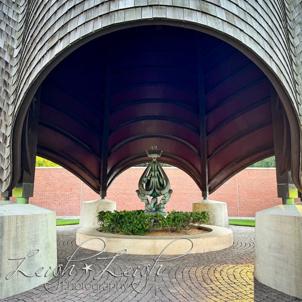 Roofless Church dome, New Harmony, IN