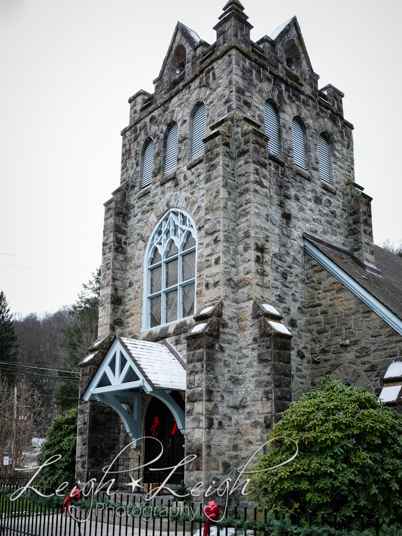 church steeple in Bramwell, WV